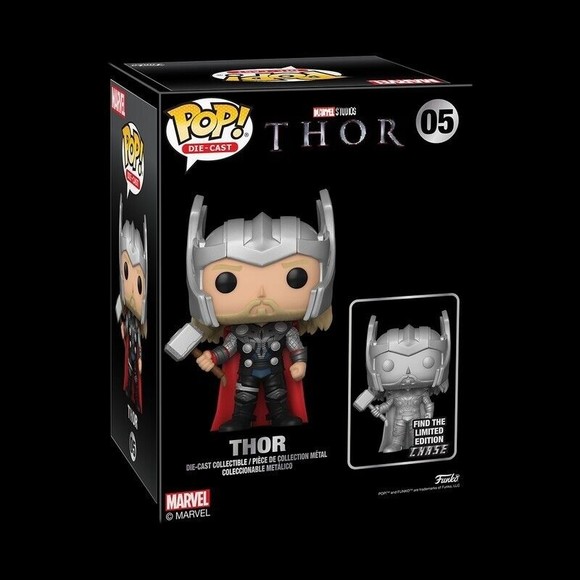 Funko Pop! Marvel (MCU) Thor #05 Figure - FUN123 - Picture 4 of 5